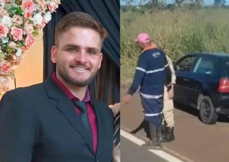 Peça de carreta se solta atinge veículo e mata homem de 26 anos na BR-262