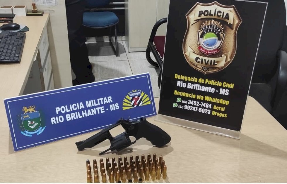 Ação conjunta da PM e PC prende suspeito de tentativa de homicídio