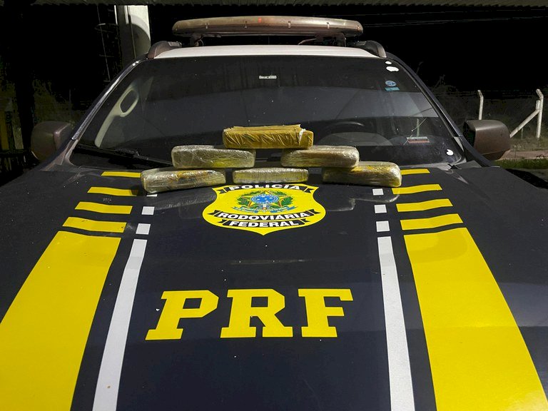PRF apreende mais de 30 kg de cocaína em duas ocorrências