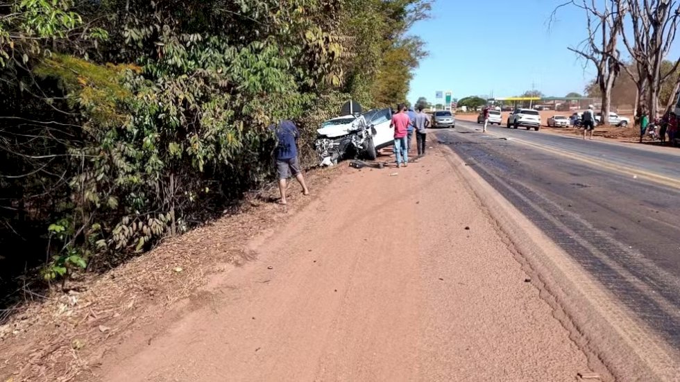 Famila morre em acidente na BR-153, criança de 02 anos é a única sobrevivente