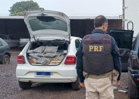 PRF apreende 1,7 tonelada de maconha