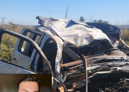 Jovem de 21 anos não resiste aos ferimentos e morre após capotamento no trecho da “Curva da Morte”, na BR-060