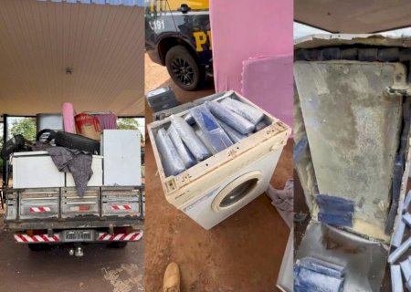 Frete de maconha': homem é preso transportando 202kg de droga escondida em eletrodomésticos em MS