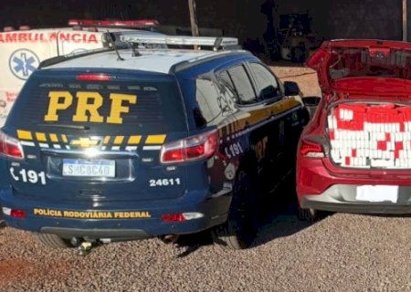 Polícia Civil e PRF prende homem por tráfico de drogas, receptação, adulteração de sinal identificador de veículo, resistência e desobediência