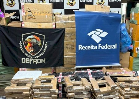 Ação conjunta entre Polícia Civil e Receita Federal resulta na apreensão de drogas e mercadorias provenientes de contrabando e descaminho
