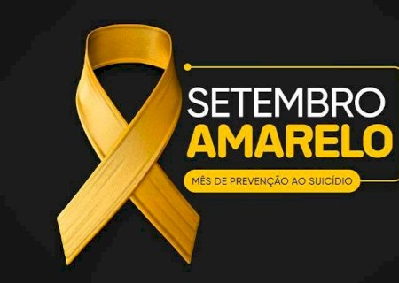Caminhada Setembro Amarelo acontecerá nesta Quinta feira dia 25