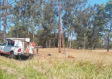 Novo Horizonte do Sul - Após reportagem do site, moradores de gleba tem energia restaurada