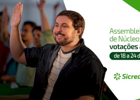 Associados da Sicredi Centro-Sul MS/BA poderão votar digitalmente nas Assembleias de Núcleo entre 18 e 24 de setembro