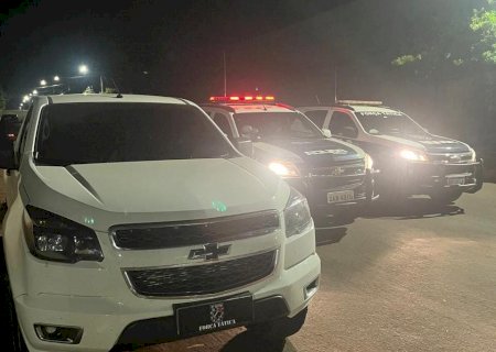 Polícia Militar recupera caminhonete furtada em Nova Andradina