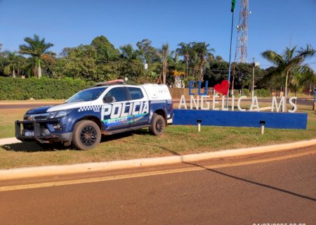 APolícia Militar prende casal e encaminha para delegacia por descumprimento de medida protetiva em Angélica
