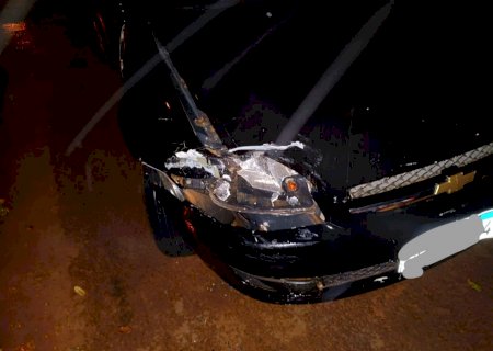 Polícia Militar prende condutor embriagado após colisão em Batayporã