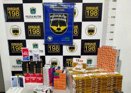 PMR apreende carga de medicamentos e celulares durante Operação dia da Consciência Negra