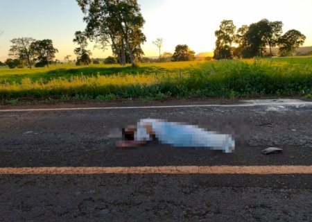 Homem morre após ser na MS-162