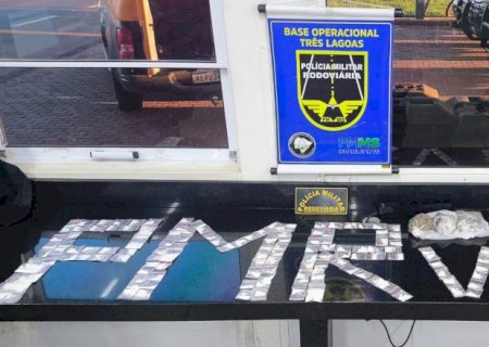 PMR prendeu três homens por tráfico de drogas na MS - 112