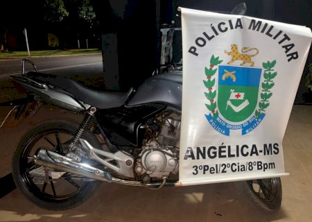 Polícia Militar interceptou motociclista após manobras perigosas, desobediência e fuga em Angélica