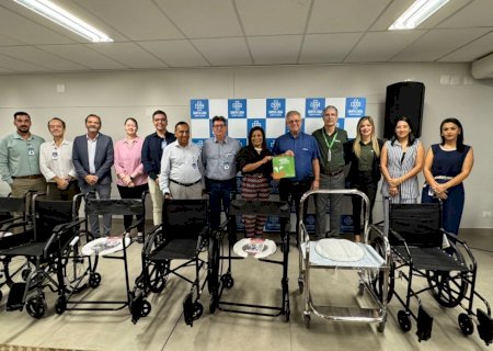 Fundo Social do Sicredi fortalece assistência hospitalar com entrega de equipamentos à Santa Casa