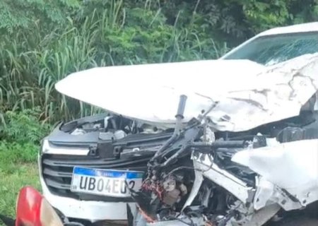 Acidente entre moto e caminhonete na BR - 163 deixa uma vítima fatal