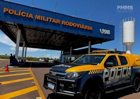 PMR cumpre mandado de prisão durante fiscalização na MS-141