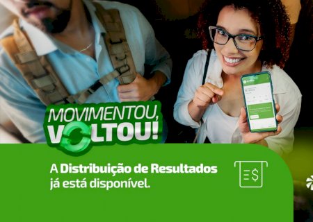 Sicredi Centro-Sul MS/BA alcança R$ 179 milhões em resultados e credita R$ 61,9 milhões aos associados nesta quinta-feira (30)