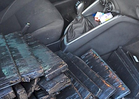 Ação conjunta entre Polícia Militar e PRF resulta na apreensão de 42 quilos de maconha em Nova Andradina