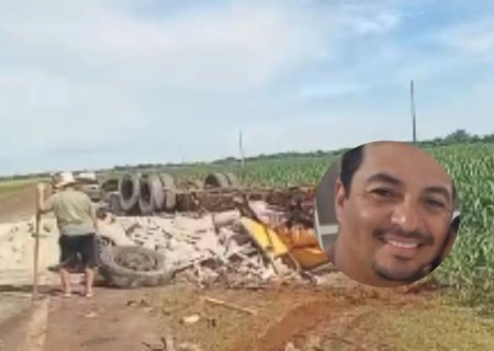 Motorista morre ao invadir pista contrária e bater de frente com caminhão na BR-060