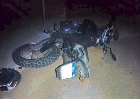 Motociclista morre após fuga e queda durante acompanhamento tático