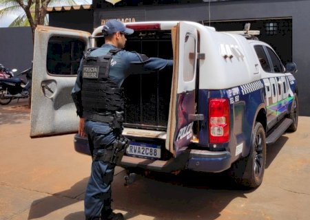 Forças policiais cumprem mandado de prisão no município de Angélica