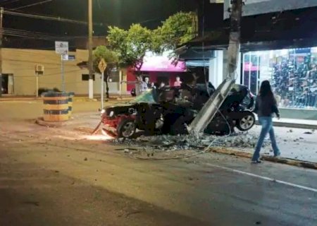 Grave acidente na madrugada mata jovem de 23 anos em Amambai