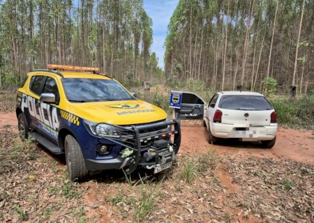 Polícia Militar Rodoviária apreende dois veículos na MS-395 carregados com mercadorias estrangeiras