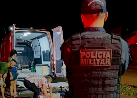 Angélica: Motociclista fica com ferimentos graves após ultrapassagem irregular