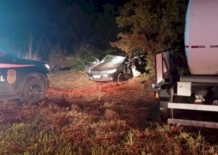 Acidente na BR-060 deixa paí e filho mortos entre Sidrolândia e Campo Grande